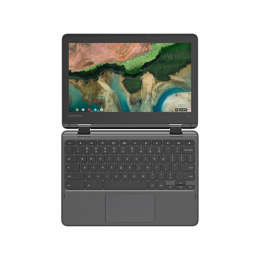 Refurbished Lenovo 300e Chromebook Black