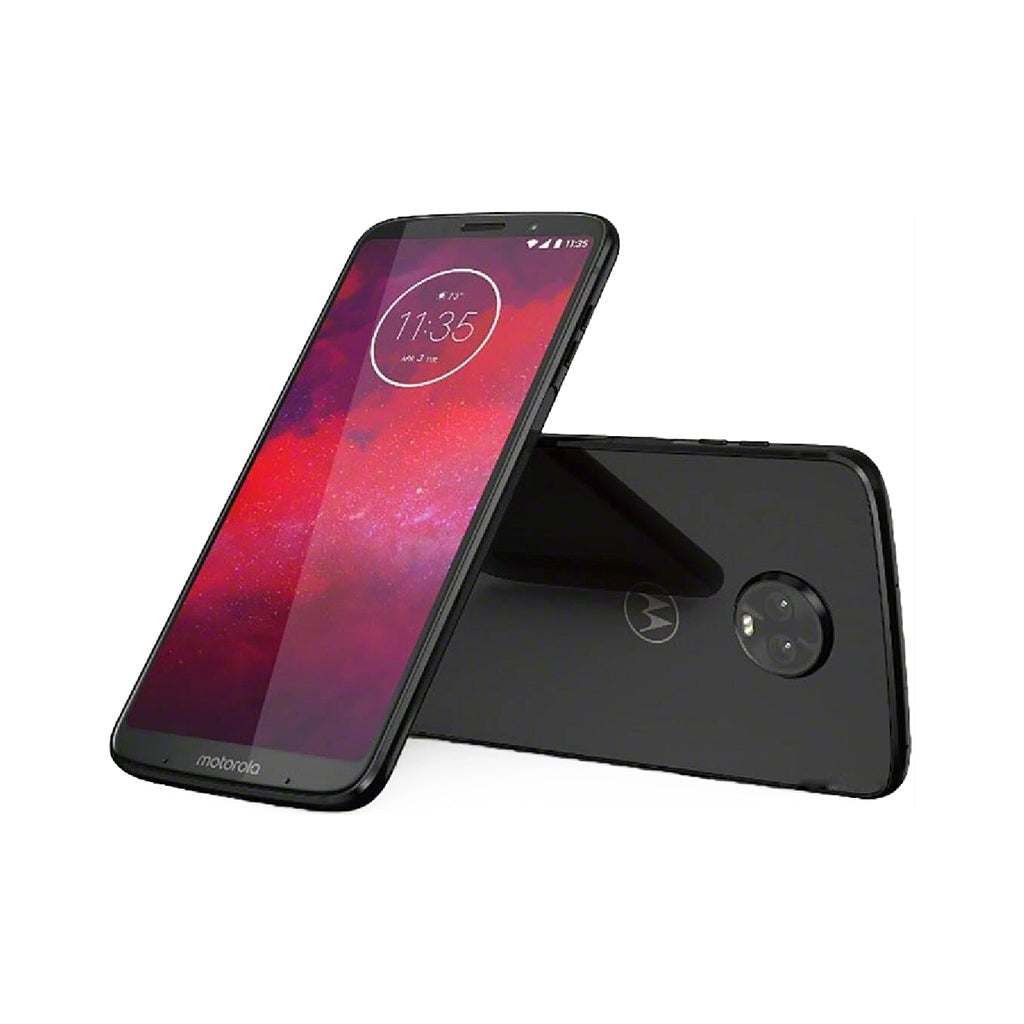 Refurbished Motorola Moto Z3 (Verizon Only) 64GB Black Very Good Condition XT1929-17