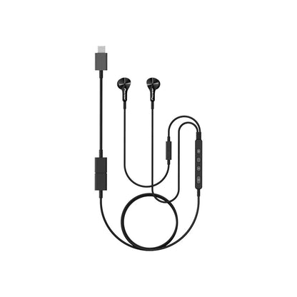Pioneer Rayz Pro Lightning Earphones Onyx/Black Like New Condition SE-LTC7R-B(B)