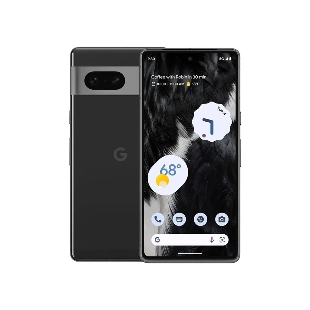 Refurbished Google Pixel 7 Dual (T-Mobile Only) 128GB Obsidian Excellent Condition GVU6C