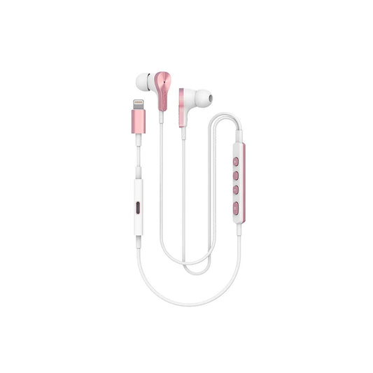 Pioneer Rayz Plus Lightning Earphones Rose Gold Like New Condition SE-LTC5R-P