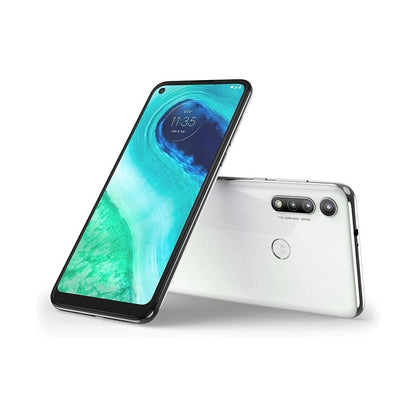 Refurbished Motorola Moto G Fast Moto G8 Dual 32GB Pearl White Like New XT2045-3