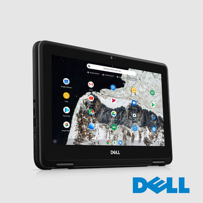 Refurbished Dell Chromebook 3100 2-in-1 4YPYWA00 11.6" 32GB Wi-Fi Black (Good Condition)