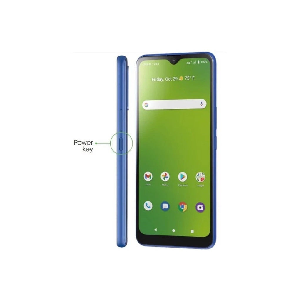 Refurbished Cricket Dream 5G EC211001 6.5" 64GB 4GB RAM Unlocked Blue (Like New)