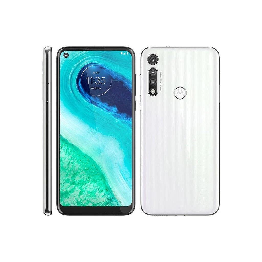 Refurbished Motorola Moto G Fast Moto G8 Dual 32GB Pearl White Like New XT2045-3