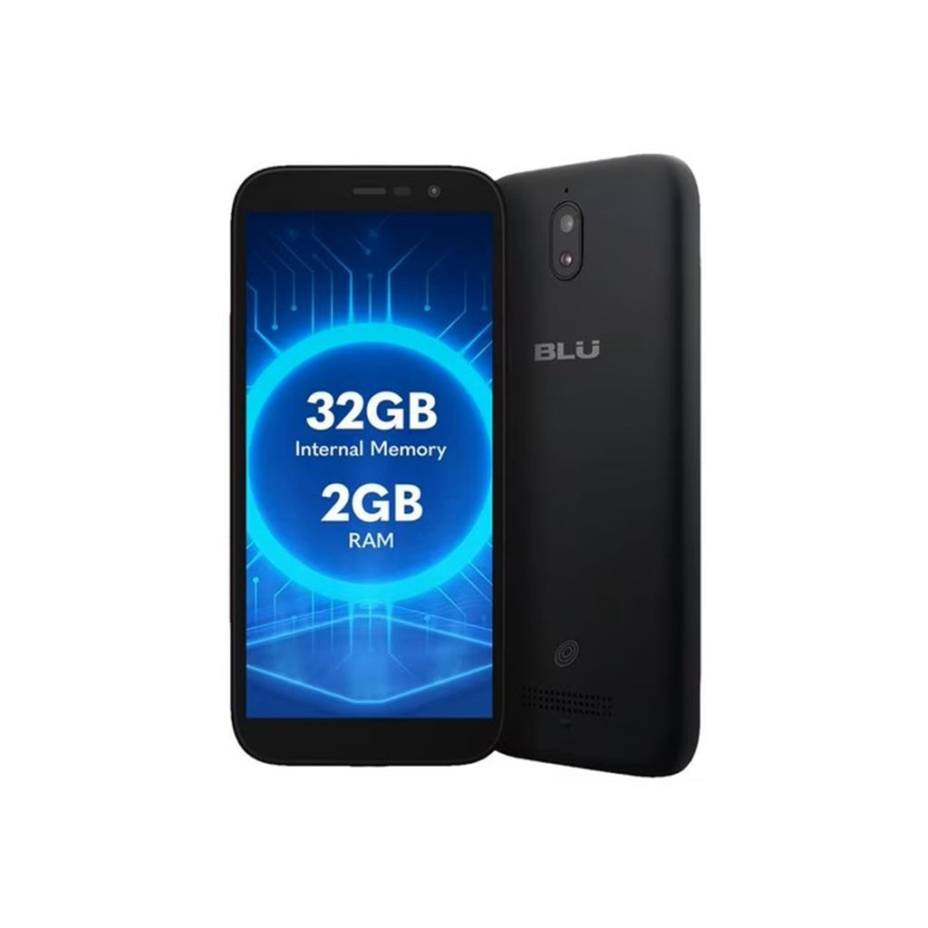 Refurbished BLU View 2 B131DL 32GB 5.5" Black Excellent Condition