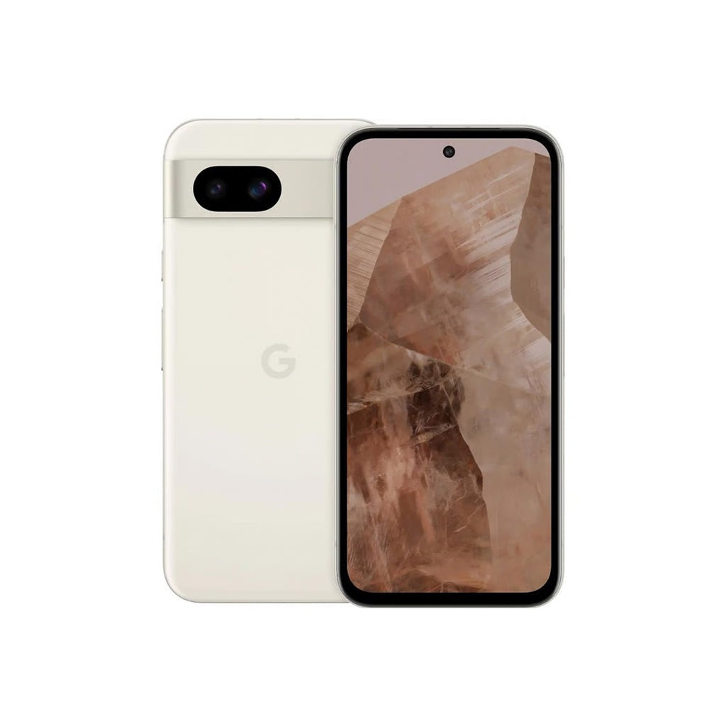 Refurbished Google Pixel 8a Unlocked 128GB Porcelain Excellent Condition GKV4X