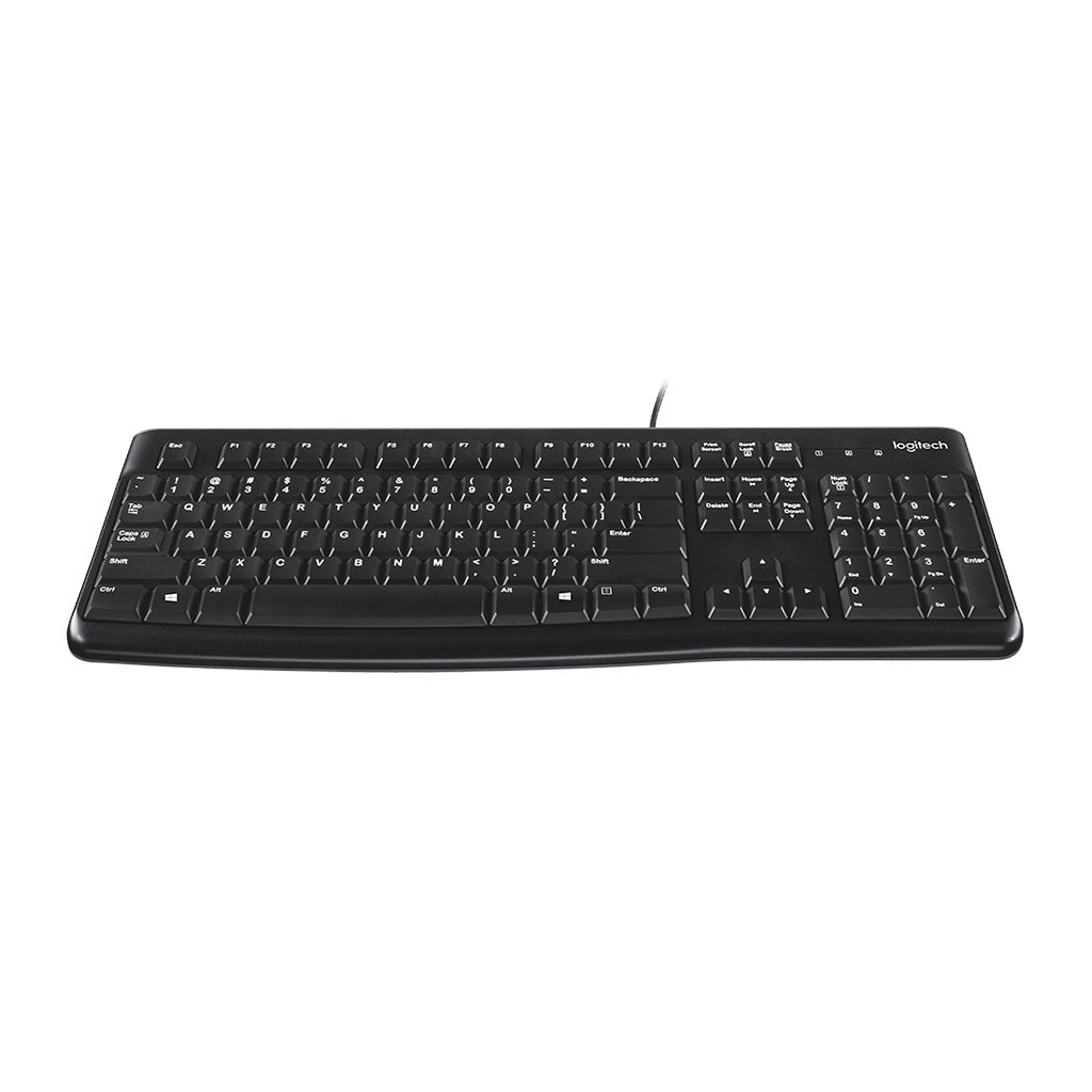 Logitech K120 Wired Keyboard Black (New)