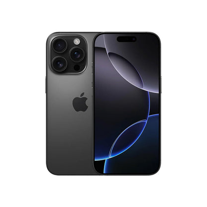 Refurbished Apple iPhone 16 Pro Max A3084 512GB Unlocked Black Titanium (Excellent Condition)