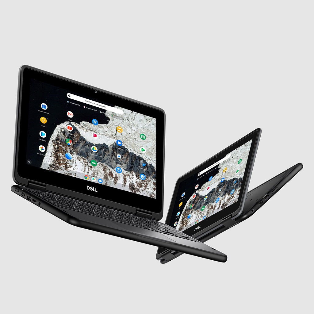 Refurbished Dell Chromebook 3100 2-in-1 4YPYWA00 11.6" 32GB Wi-Fi Black (Good Condition)
