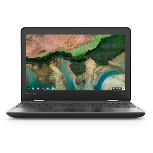 Refurbished Lenovo 300e Chromebook 2nd Gen Black