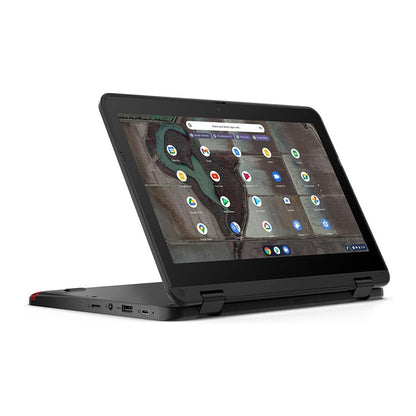 Refurbished Lenovo Chromebook 500e 3rd Gen 11.6" WiFi 8GB 64GB Black Very Good Condition Personalized 82JCS03R00