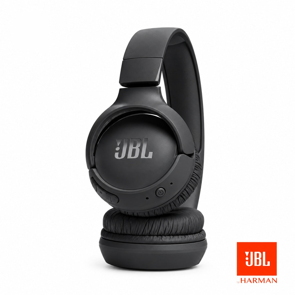 JBL Tune 520BT Wireless On-Ear Headphones with Pure Bass Sound Black