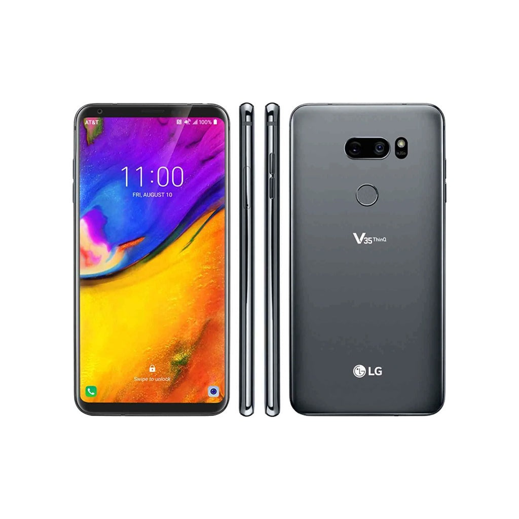 Refurbished LG V35 ThinQ LM-V350 (AT&T Only) 64GB Gray Like New