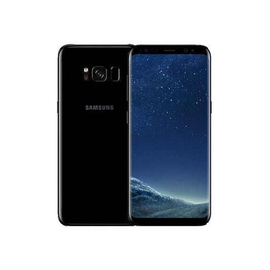 Refurbished Samsung Galaxy S8 (Verizon Only) 64GB Midnight Black Very Good Condition SM-G950U