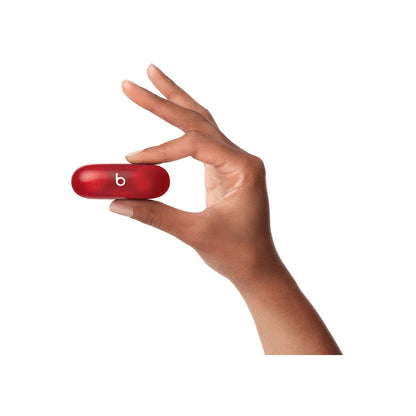 Beats Solo Buds True Wireless Earbuds Transparent Red Excellent Condition