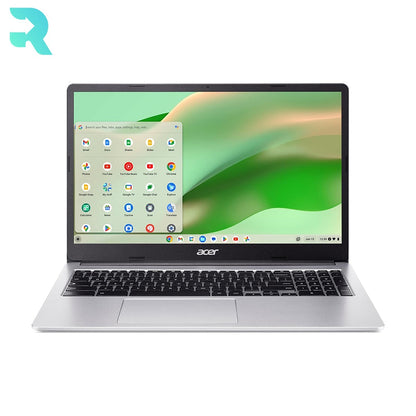 Refurbished Acer (Chromebook) WiFi 15.6" 4GB 32GB Silver Very Good Condition CB315
