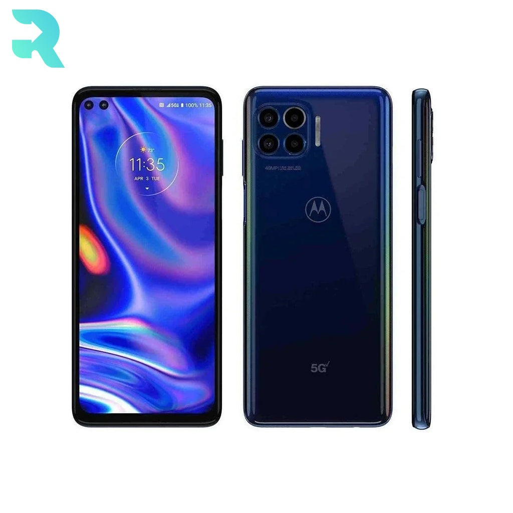 Refurbished Motorola Moto One 5G (Verizon Only) 128GB Blue Excellent Condition XT2075-1