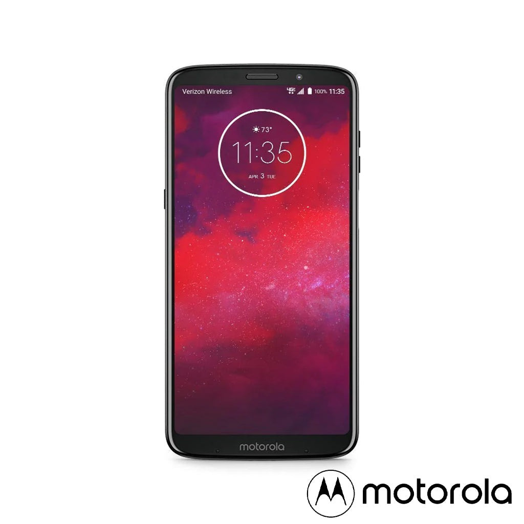 Refurbished Motorola Moto Z3 (Verizon Only) 64GB Black Very Good Condition XT1929-17