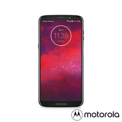 Refurbished Motorola Moto Z3 (Verizon Only) 64GB Black Very Good Condition XT1929-17