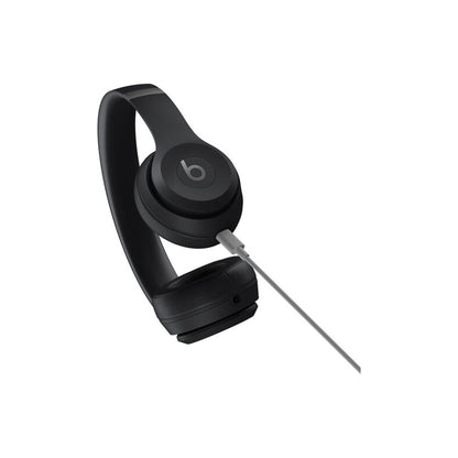 Beats Solo 4 Bluetooth Wireless On-Ear Headphones Matte Black Excellent Condition MUW23LL/A