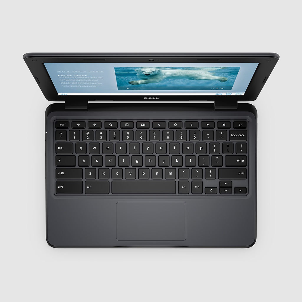 Refurbished Dell (Chromebook) WiFi 11.6" 4GB 16GB Black Excellent Condition 3100