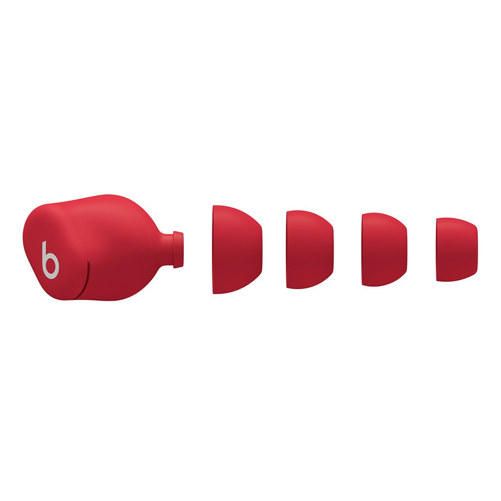 Beats Solo Buds True Wireless Earbuds Transparent Red Excellent Condition