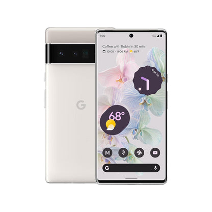 Refurbished Google Pixel 6 Pro G8V0U (Verizon Only) 128GB Cloudy White Excellent Condition