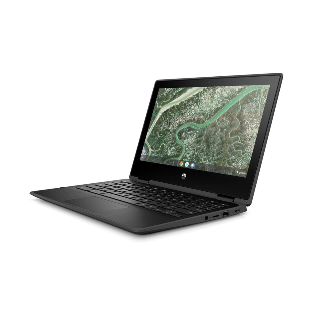 Refurbished HP Chromebook x360 11 G3 EE 436C0UT#ABA 11.6" Touchscreen Intel Celeron N4020 4GB RAM 32GB Wi-Fi Black (Excellent Condition)