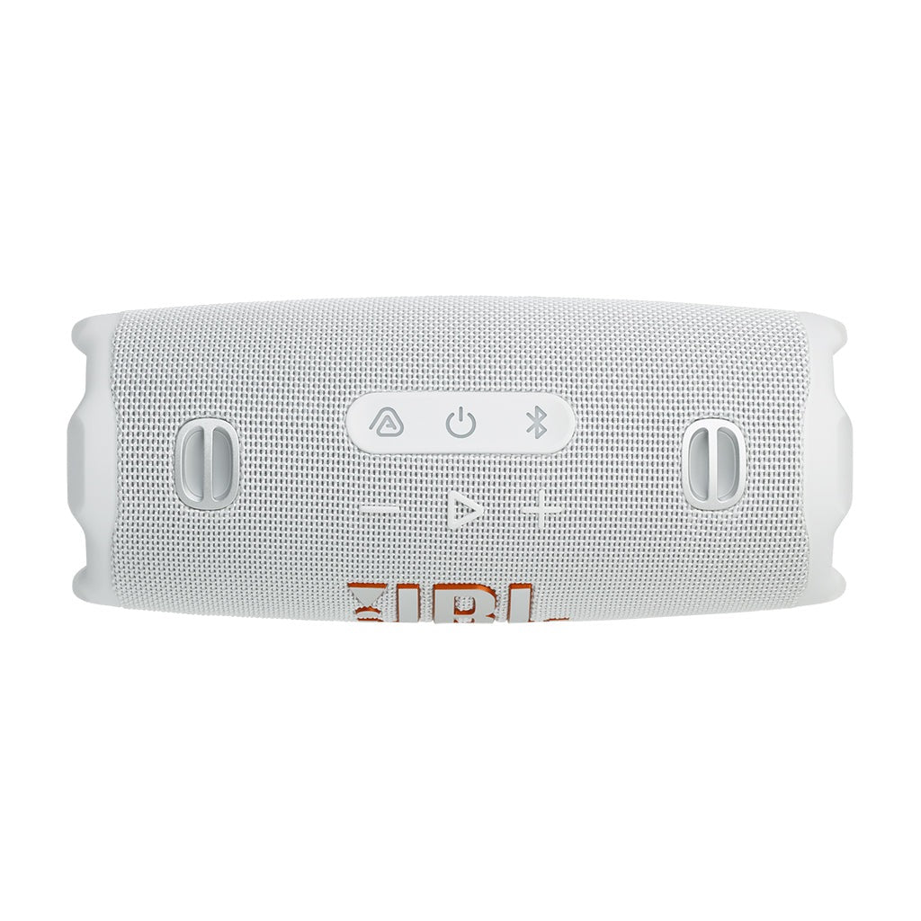 JBL Charge 6 Portable Bluetooth Speaker White Excellent Condition
