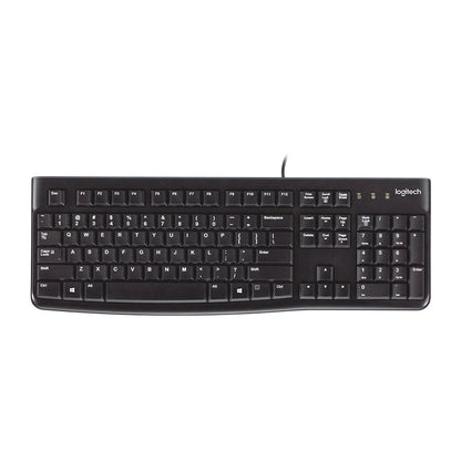 Logitech K120 Wired Keyboard Black (New)