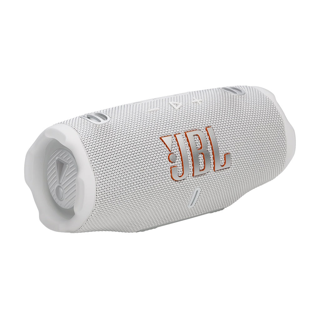 JBL Charge 6 Portable Bluetooth Speaker White Excellent Condition