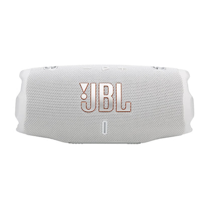 JBL Charge 6 Portable Bluetooth Speaker White Excellent Condition