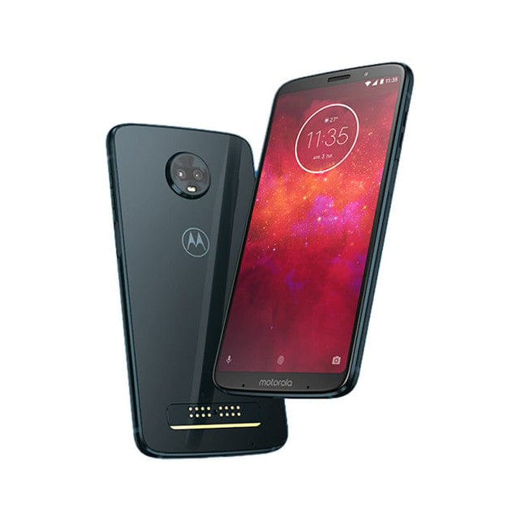 Refurbished Motorola Moto Z3 (Verizon Only) 64GB Black Very Good Condition XT1929-17